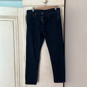 Levi’s Blue Jeans, All Season Tech 502 Dark Wash Denim